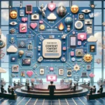 "Infographic showcasing the best content formats for social media in 2025, including video, stories, live streams, and interactive posts."